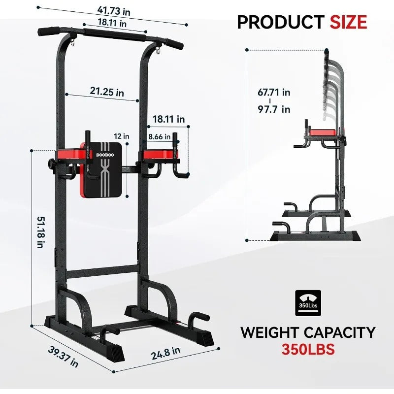 Pull Up Bar Power Tower