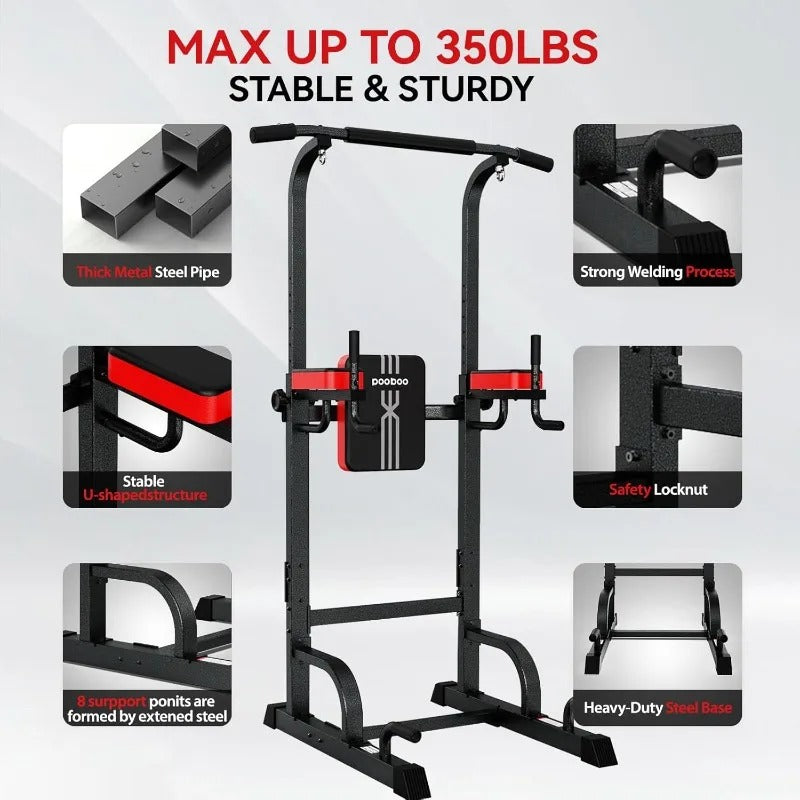 Pull Up Bar Power Tower