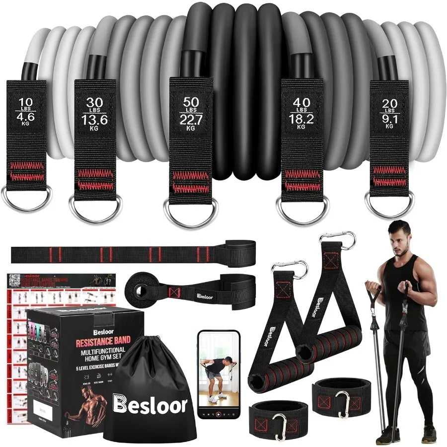 Full Body Workout Resistance Bands